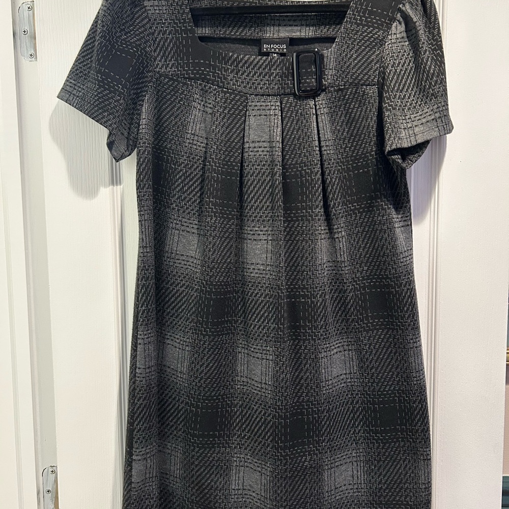 Black and Gray Women's Dress